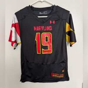 Maryland youth Under Armour football jersey. Size medium.